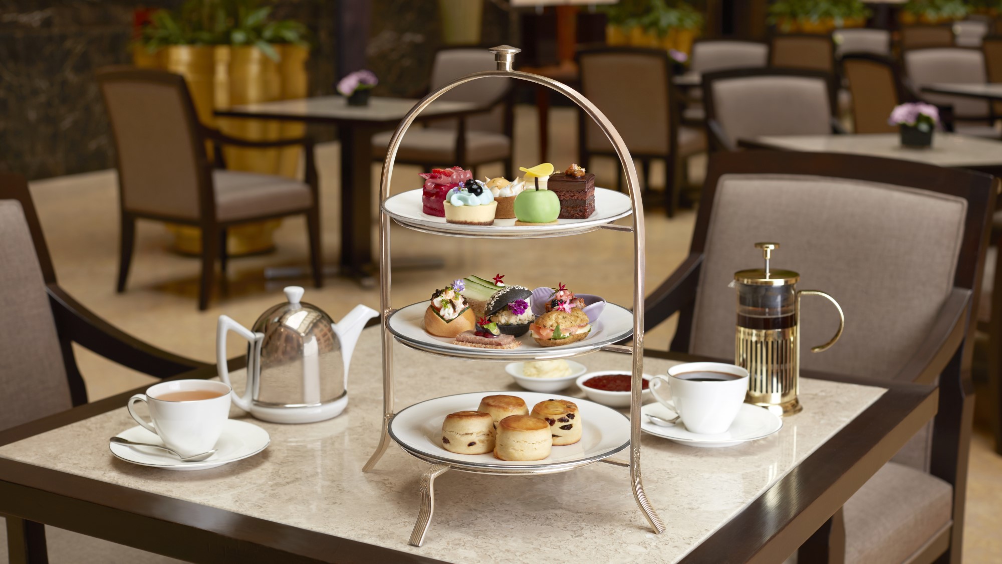 Traditional Afternoon Tea (Monday to Thursday) for One Adult at The Courtyard