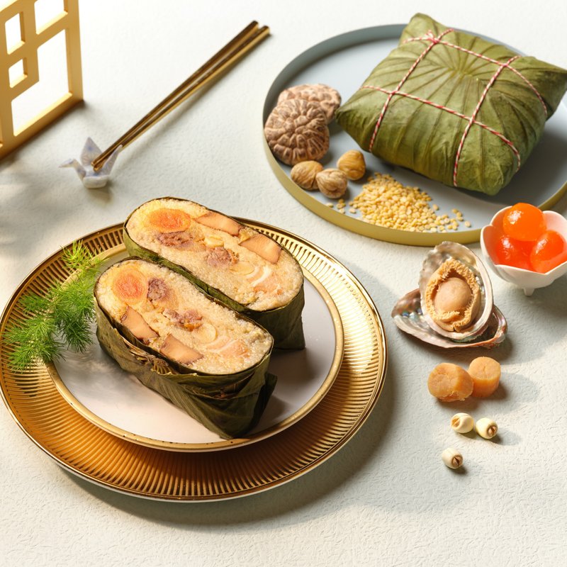 Traditional Hong Kong-style Abalone Treasures Rice Dumpling