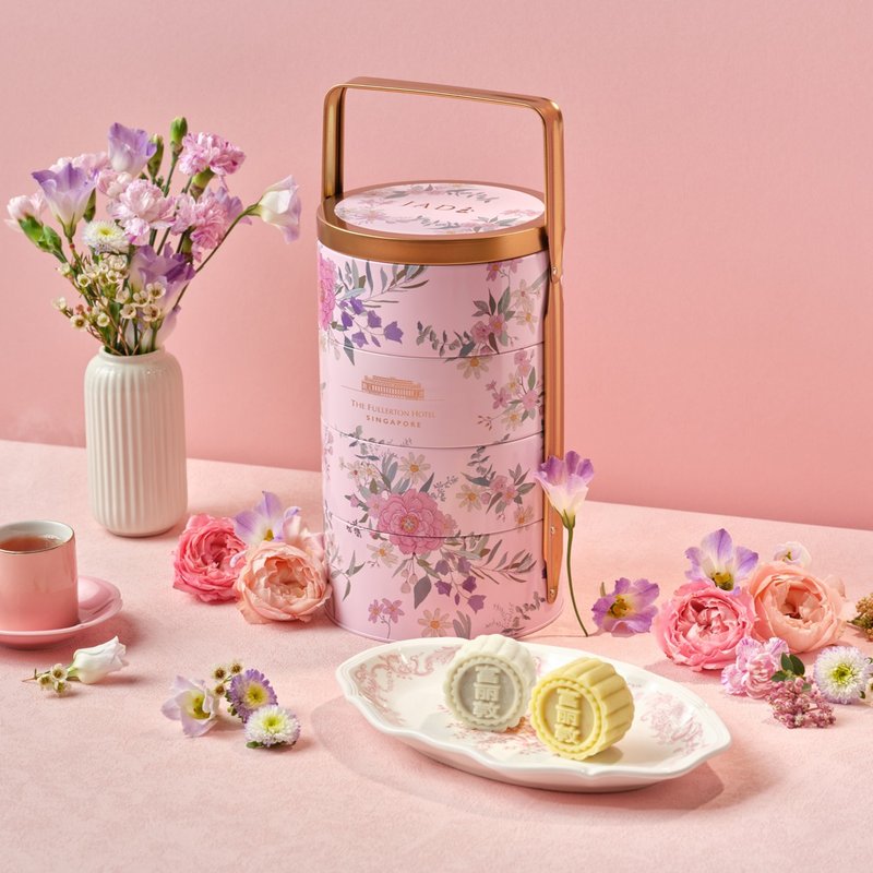 Jade Mini Snow Skin Mooncake Tingkat