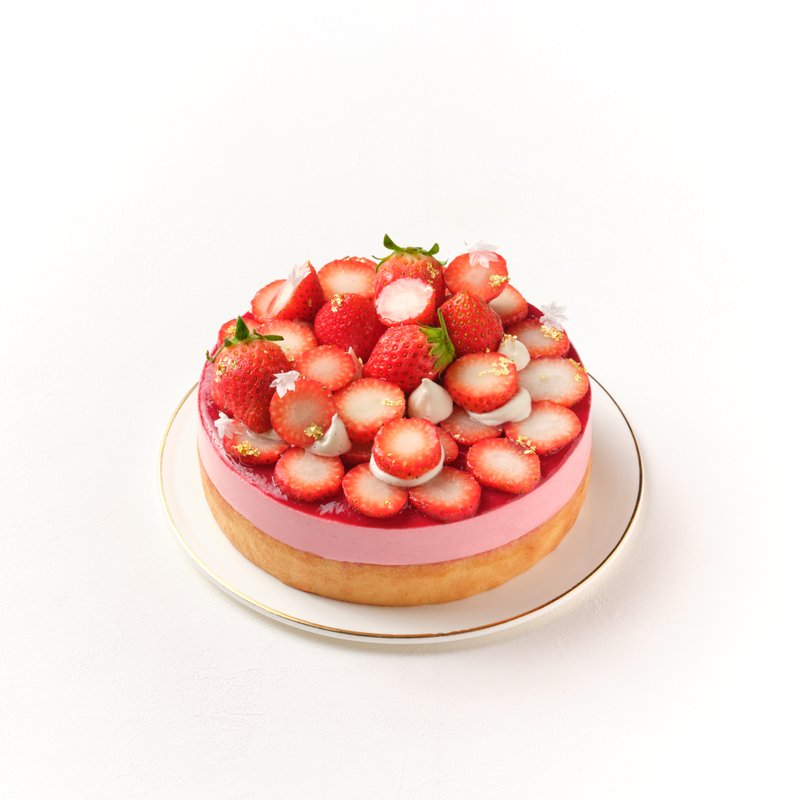 Berry Citrus Cake by Chef Makoto