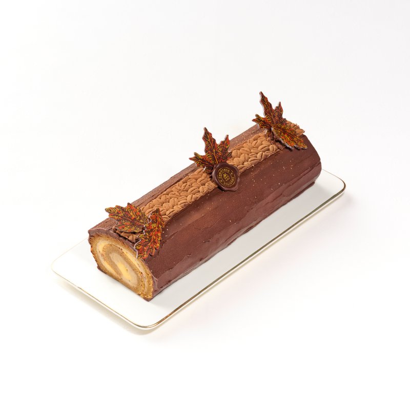 Coffee & Passion Fruit Yule Log