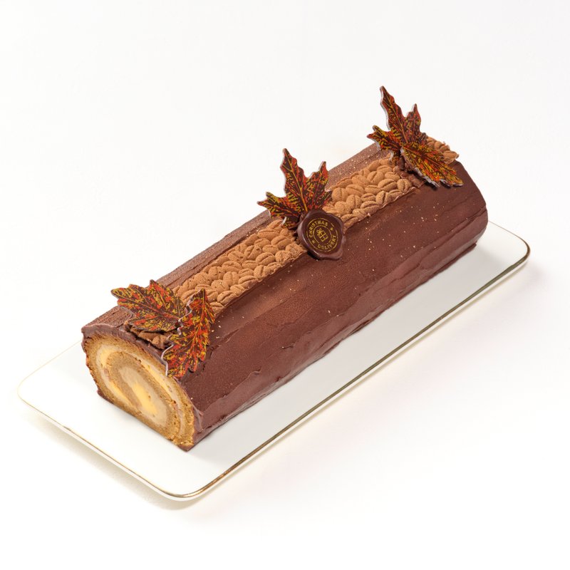 Coffee & Passion Fruit Yule Log