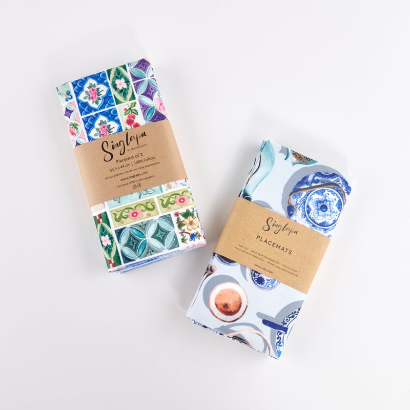 SINGLAPA PERANAKAN PLACEMATS