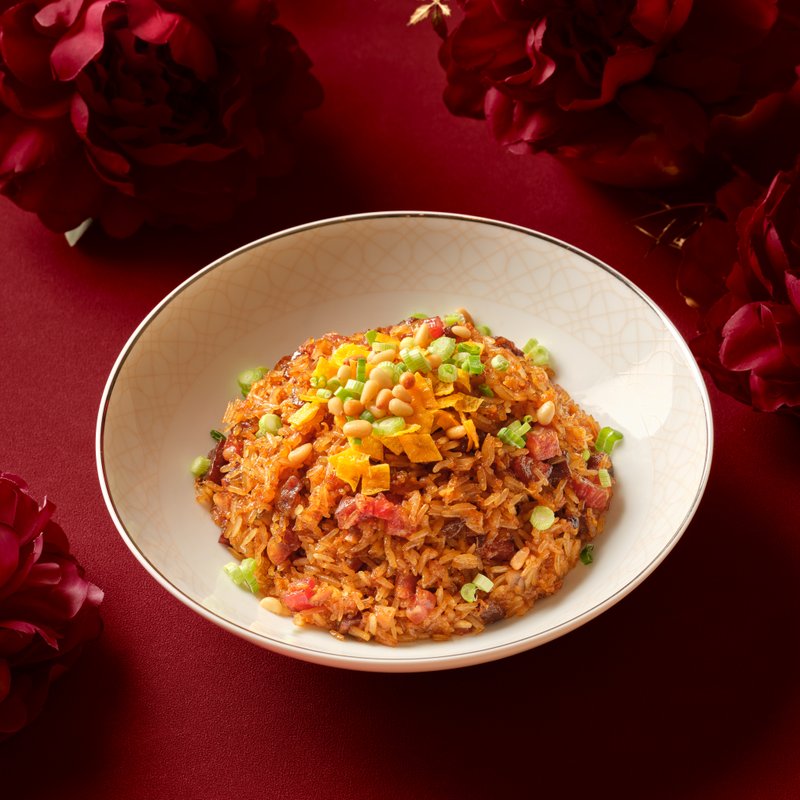 Fragrant Wok-Fried Glutinous Rice with Chinese Sausages