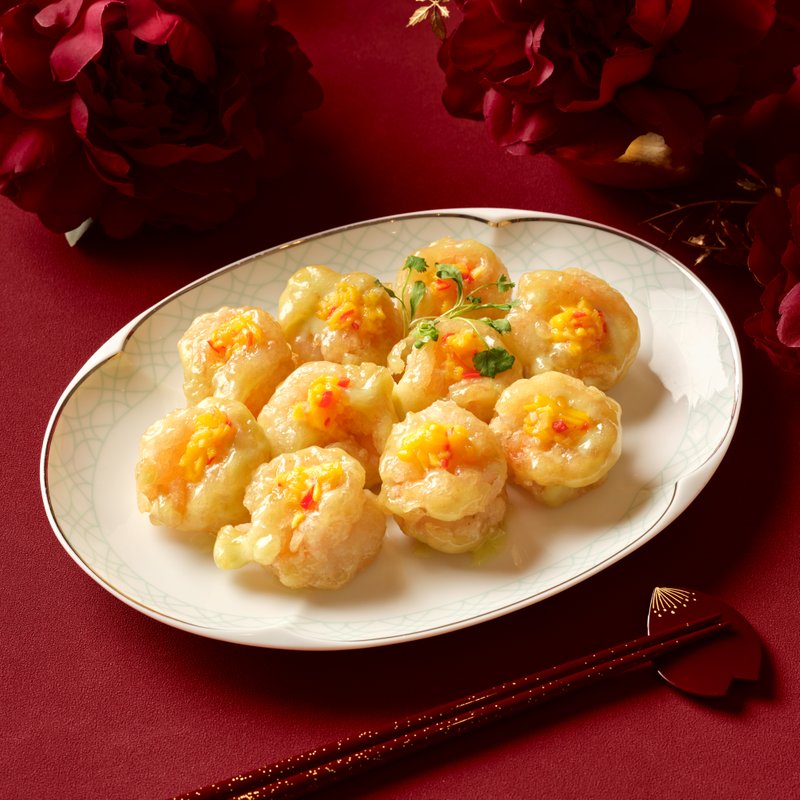 Crispy Prawn with Wasabi Mayonnaise