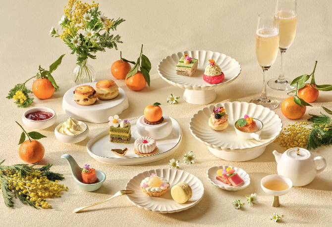 Citrus Garden Afternoon Tea