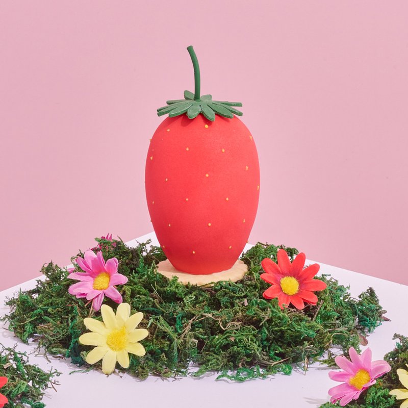 Blissful Strawberry Egg