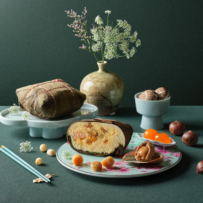 Traditional Hong Kong-style Abalone Treasures Rice Dumpling