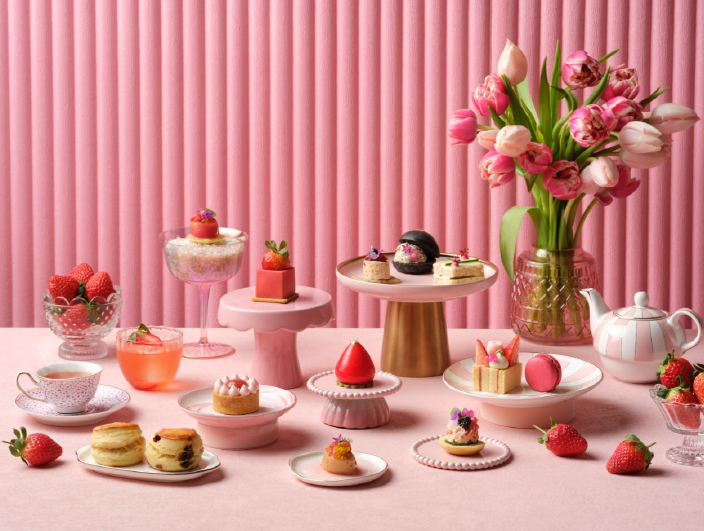 Strawberry Bliss Afternoon Tea