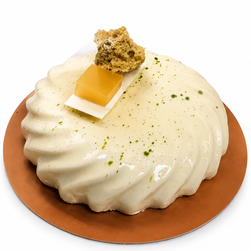 Calamansi Yuzu Matcha Entremet (Whole)