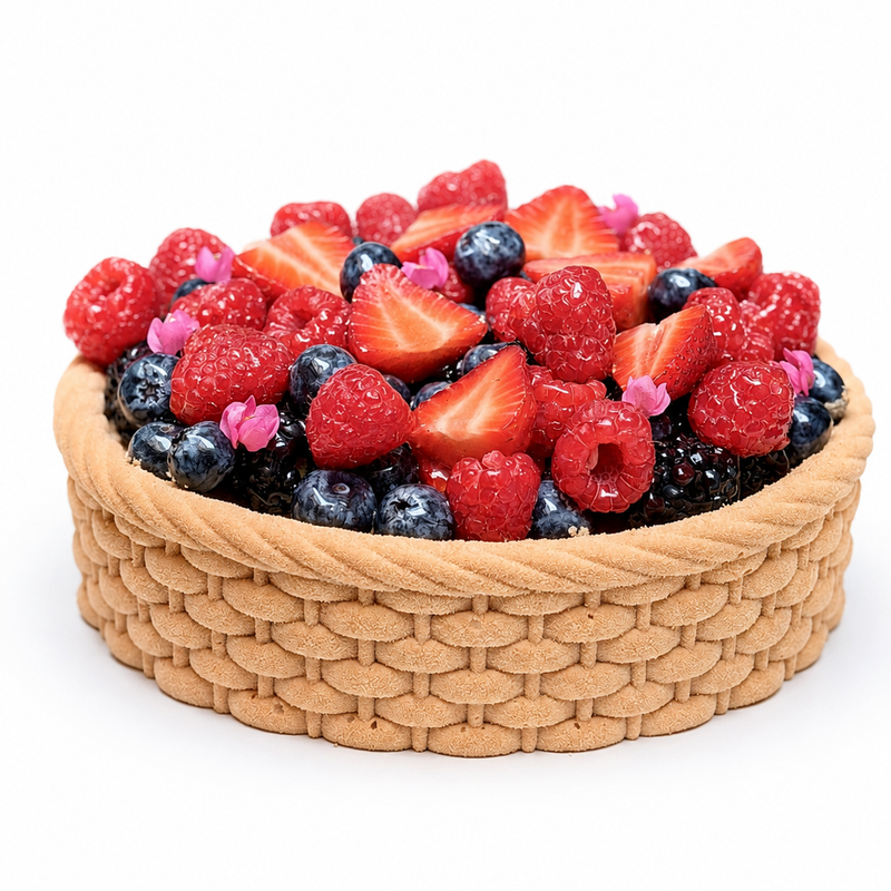 Chocolate Berries Basket (Whole)
