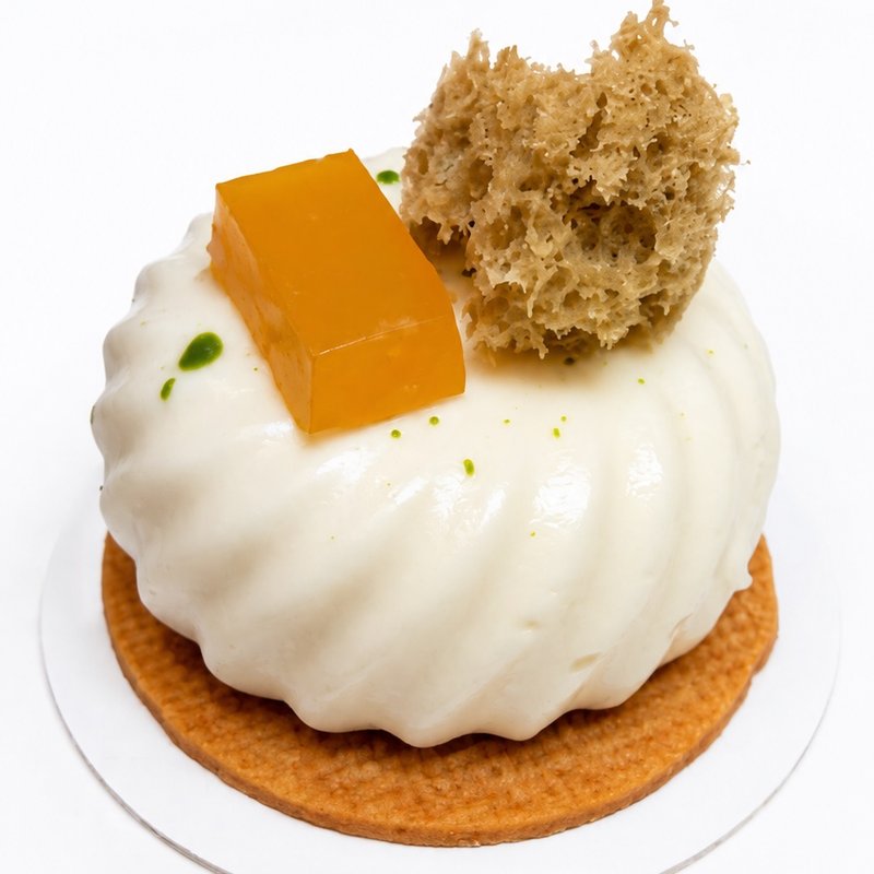 Calamansi Yuzu Matcha Entremet (Individual)