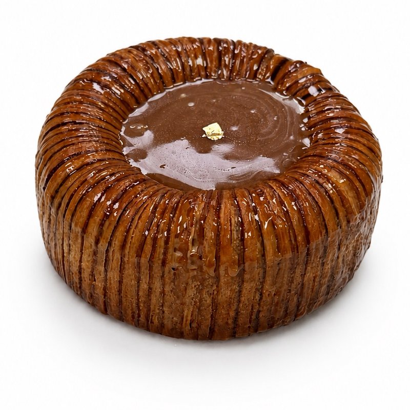 Toffee Chocolate Crown Croissant