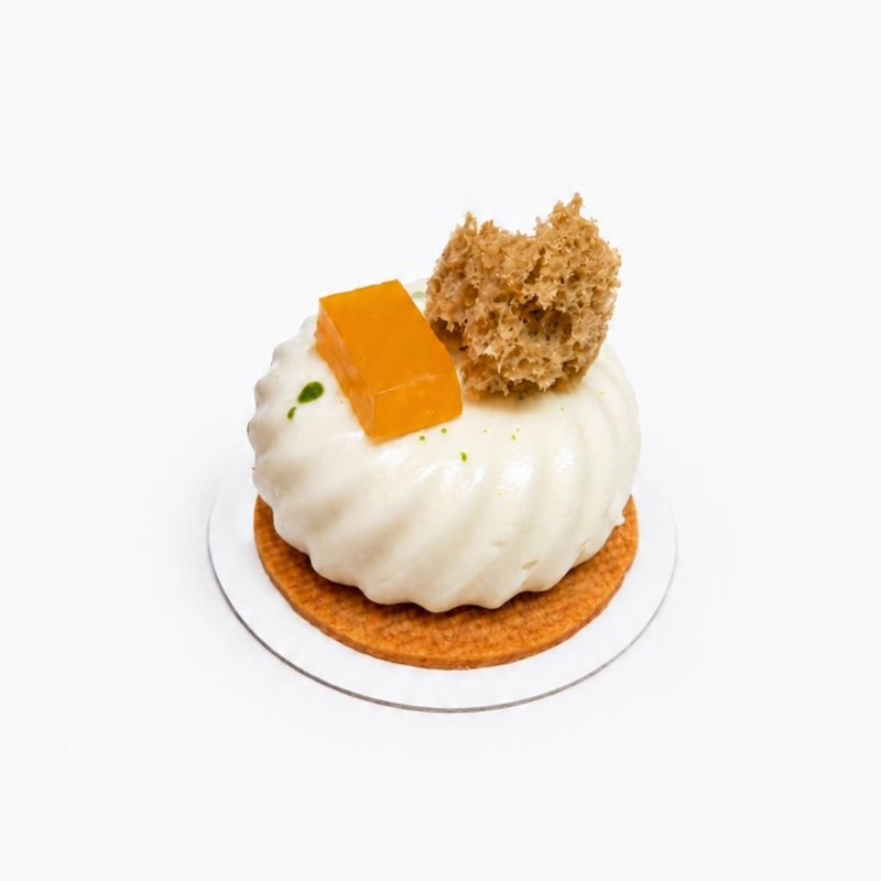 Calamansi Yuzu Matcha Entremet (Individual)