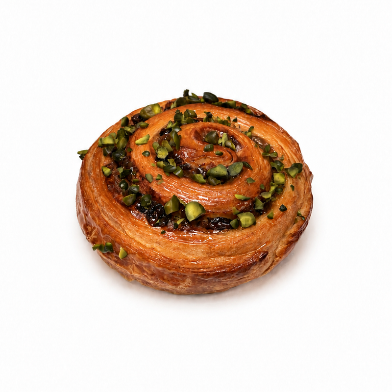 Pistachio Pain Aux Raisins