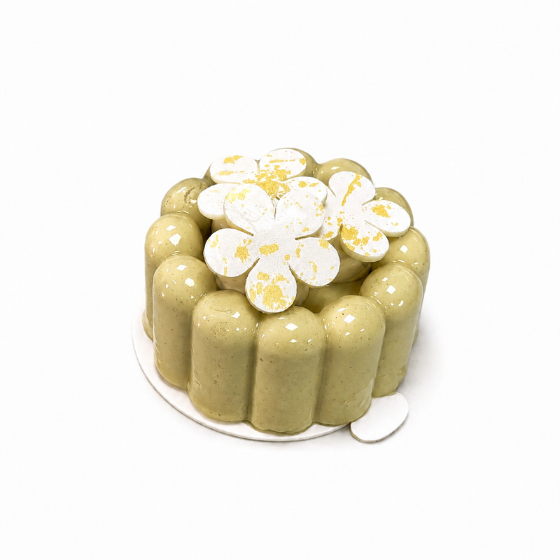 Pistachio Strawberry Charlotte (Individual)