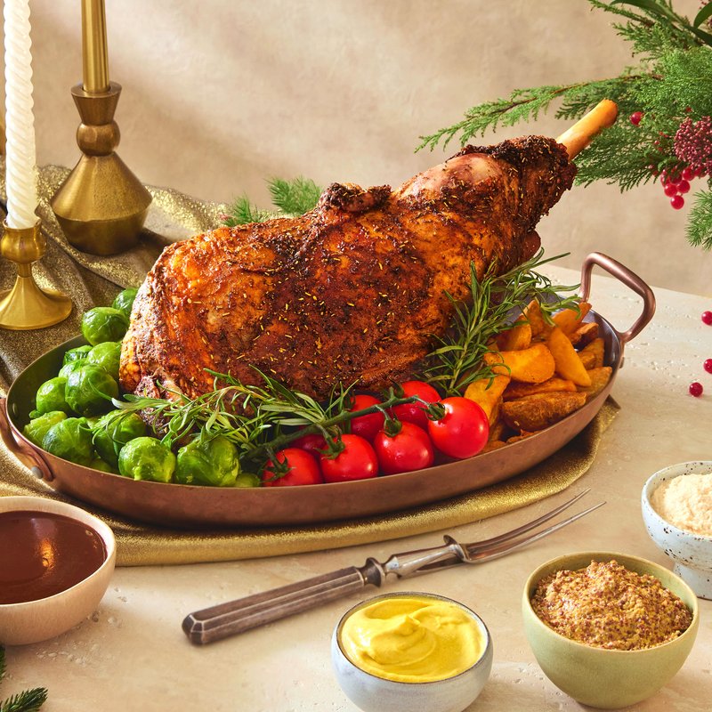 8-Hour Slow Roasted Lamb Leg