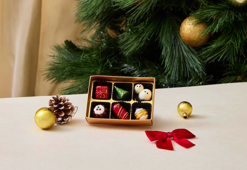 Christmas Chocolate Pralines